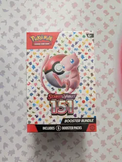 Pokemon TCG Scarlet & Violet 151 Booster Bundle Sealed New (6 packs) - Image 1