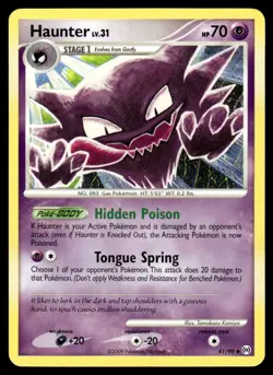 2009 Pokemon Platinum - Arceus Haunter #41 Light Play - Image 1