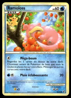 2010 Pokemon HeartGold & SoulSilver - Undaunted Ramoloss #66 Heavy Play - Image 1