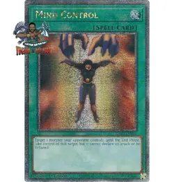 Yugioh! 1x Mind Control RA02-EN046 Quarter Century Secret Rare 1st Ed NM - Image 1
