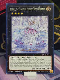 Yugioh Rilliona, the Wondrous Magistus Witch Wardrobe LIOV-EN042 Ultra 1st Ed NM - Image 1