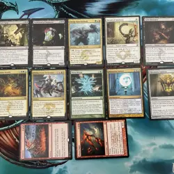 MTG MIX. 12. CARDS YELLOW RARE LOT MINT NEVER PLAYED 00002 Lot - Image 1