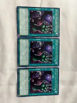 EXTRA FOOLISH BURIAL x3 RARE PLAYSET EXTRA DECK MONSTER HACK SPELL CARD YUGIOH! - Image 1