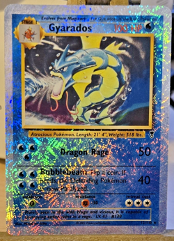 POKEMON CARD GYARADOS REVERSE HOLO (LEGENDARY COLLECTION 12/110) - Image 1