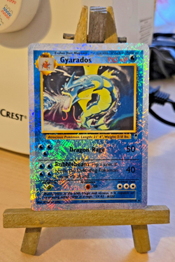 POKEMON CARD GYARADOS REVERSE HOLO (LEGENDARY COLLECTION 12/110) - Image 4