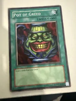 Yu-Gi-Oh! Pot of Greed + Fissure + Monster Reborn 3-Card Spell Bundle - Image 2