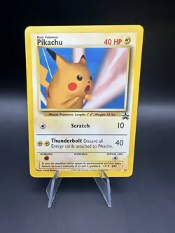 Pokemon Card - Pikachu (SNAP Promo) WoTC Black Star Promo #26 Promo - Mint - Image 1