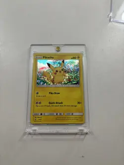 Pikachu McDonald’s Promo 4/12 Rare Holo 2018 Pokemon Card! (Good Condition) - Image 1