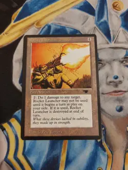 Rocket Launcher MTG Antiquities Uncommon Artifact Slightly Played x1 GG2 - Image 2