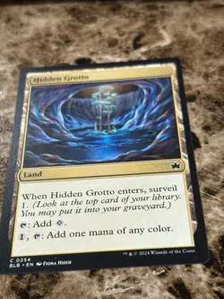 HIDDEN GROTTO Magic MTG Bloomburrow - Image 1