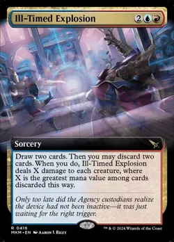 MTG Ill-Timed Explosion (416/462) Murders at Karlov Manor NM - Image 1