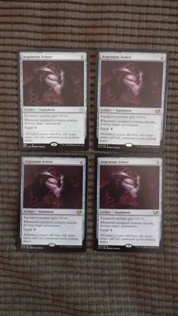 Magic: the Gathering / MtG Argentum Armor x4 Mixed Sets - Image 1