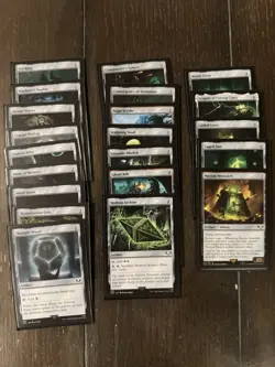 Magic: The Gathering Necron Dynasties Commander Deck (opened) - Image 2