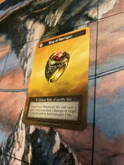 Sorcery Contested Realm Arthurian Legends - Ring of Morrigan - Nonfoil Unique - Image 2