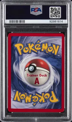 1999 POKEMON BASE SET TRAINER DECK A #97 FIGHTING ENERGY PSA 8 - Image 2
