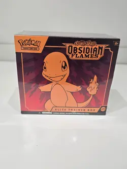 Pokemon: Scarlet & Violet 3: Obsidian Flames Elite Trainer Box - 9 Packs 820650853913 - Image 1