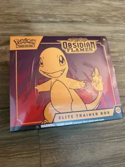 Pokemon: Scarlet & Violet 3: Obsidian Flames Elite Trainer Box - 9 Packs 820650853913 - Image 1