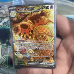 2024 Pokemon Scarlet & Violet Stellar Crown Dachsbun ex #169/142 - Image 2