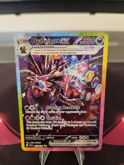 Hydreigon ex 240/191 Pokemon TCG Surging Sparks Special Illustration Rare NM - Image 1