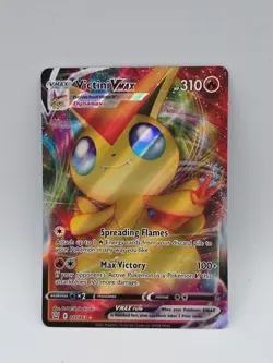 Pokemon TCG Victini VMAX Sword & Shield - Battle Styles 022/163 Holo Ultra Rare - Image 1
