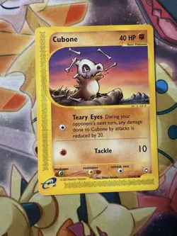 Pokemon Aquapolis 2003 WOTC Cubone 72/165 NM / LP - Image 1