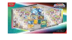 2x Pokemon TCG Prismatic Evolutions Lucario EX + Tyranitar EX Premium Collection - Image 2