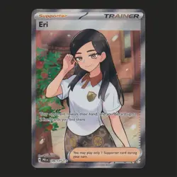 Eri 136/131 Prismatic Evolutions Ultra Rare Full Art Pokemon TCG NM 🔥 - Image 1
