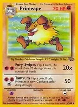 Pokemon Primeape (43/66) Jungle MP - Image 1
