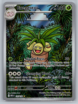 Exeggutor 135/132 Illustration Rare Pokemon Mega Evolution NM - Image 1