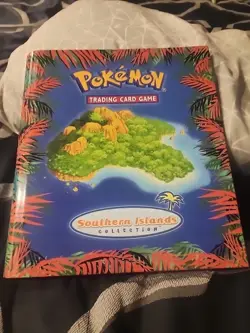 Southern Islands Collection Binder ENGLISH WOTC O-RING Pokemon - Image 1