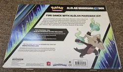Pokemon TCG Sun & Moon Alolan Marowak GX Box FACTORY SEALED!! A - Image 2