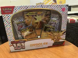 Pokemon TCG Scarlet & Violet 151 Zapdos ex Collection Box NEW/Factory Sealed - Image 1