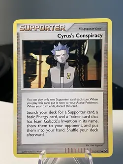 Pokemon CYRUS'S CONSPIRACY 105/127 Uncommon (2009 Platinum) LP - Image 1