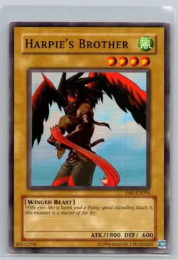 Dark Beginning 1 #DB1-EN094 Harpie's Brother - VG - Image 1