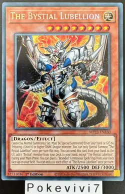 Carte YU-GI-OH! THE BYSTIAL LUBELLION MP23-EN160 Secret Rare NEUF - Image 1