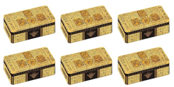 Yu-Gi-Oh (6) Six 2022 Mega Tins of the Pharaoh's Gods New Factory Sealed - Image 1