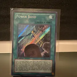 Power Bond LCGX-EN184 1st Edition Secret Rare LP Legendary Collection 2 - Image 1