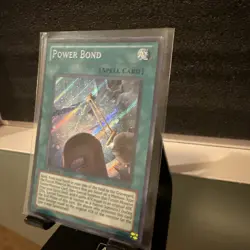 Power Bond LCGX-EN184 1st Edition Secret Rare LP Legendary Collection 2 - Image 3