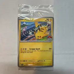 Pikachu World Championships 2024 Promo Card 190 Scarlet & Violet Sealed - Image 1