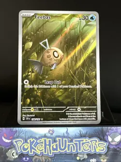 Pokemon Card Feebas 198/191 Surging Sparks Illustration Rare Near Mint - Image 1