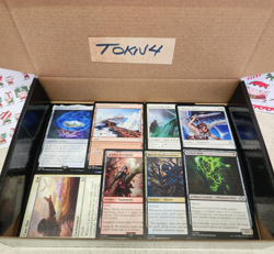 x1 MTG cards bulk lot (box shown) **100 Cards** [Box ID: TOKN4] - Image 1