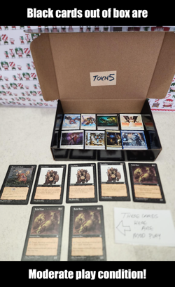 x1 MTG cards bulk lot (box shown) **100 Cards** [Box ID: TOKN5] - Image 2