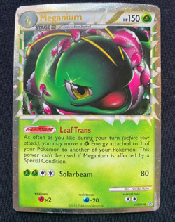 Meganium Prime HGSS08 Heartgold & Soulsilver Promo Holo Pokemon Card (MP) - Image 1