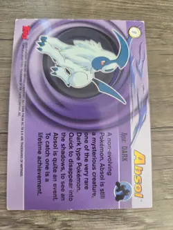 ABSOL #9 POKEMON TOPPS ADVANCED 2003 Card - FOIL - MP - Image 2