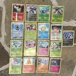 POKEMON Bundle Of 17 Cards - Image 1