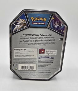 Lunala GX / Solgaleo Tin Pokemon TCG Legends of Alola Tin and Card Set 210-80209 - Image 4