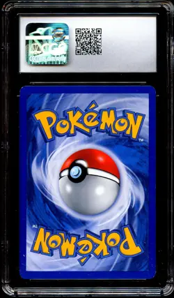 CGC 8 NM-MINT Magmar 39/62 Fossil 1999-2000 (RED LOGO) Pokemon Card 197 - Image 3