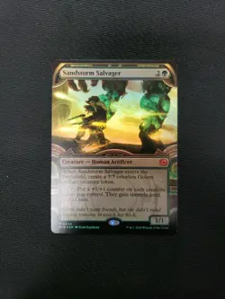 MTG *Sandstorm Salvager Showcase Foil X1* (NM) Thunder Junction: Big Score - Image 1