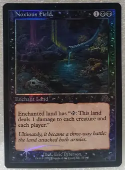 MTG Noxious Field x1 Prophecy Foil Mint/Gem Mint! Gradable! - Image 1