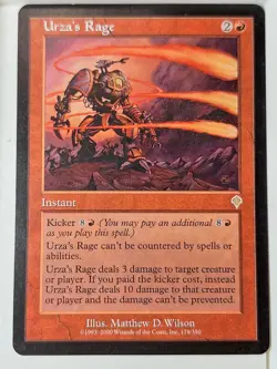 Urza's Rage - Invasion - Magic the Gathering MTG Nice! - Image 1